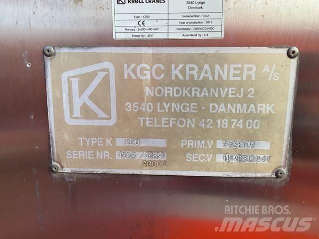 Kroll K250 Kule vinçler