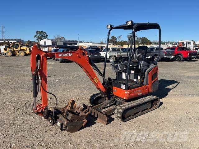 Kubota KX018-4 Mini ekskavatörler, 7 tona dek