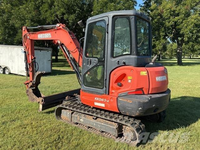 Kubota KX040-4 Paletli ekskavatörler