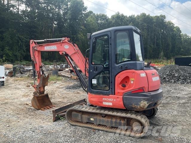 Kubota KX040-4 Paletli ekskavatörler