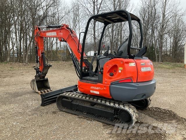Kubota KX040-4 Paletli ekskavatörler