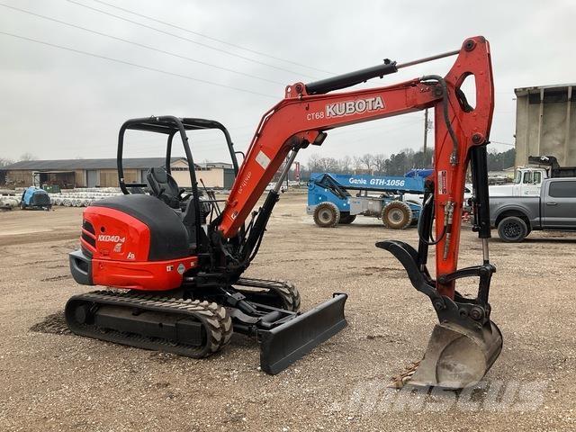 Kubota KX040-4 Paletli ekskavatörler