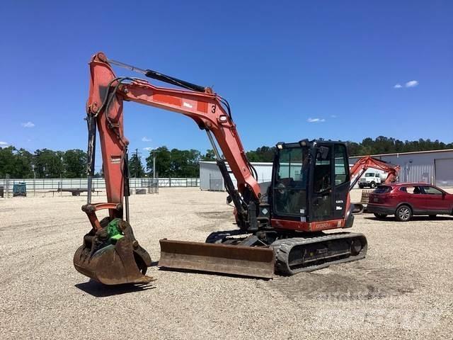 Kubota KX080 Paletli ekskavatörler