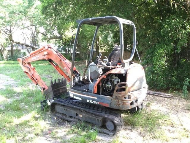 Kubota KX71-3 Paletli ekskavatörler