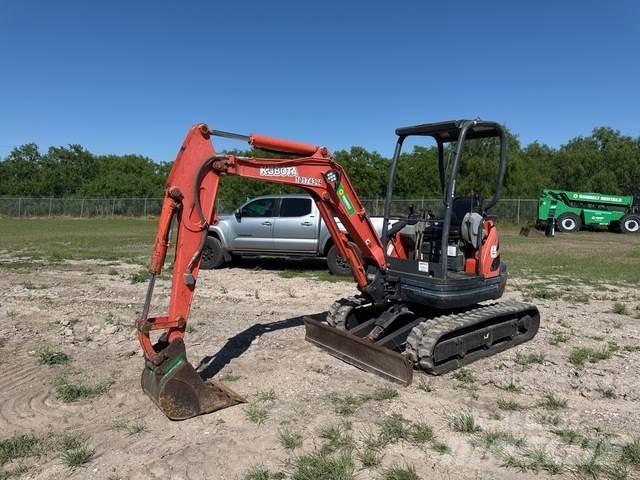 Kubota U25 Paletli ekskavatörler