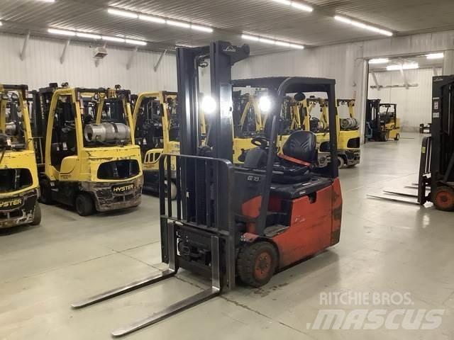 Linde E18 Elektrikli forkliftler