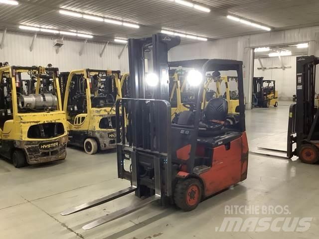Linde E18 Elektrikli forkliftler