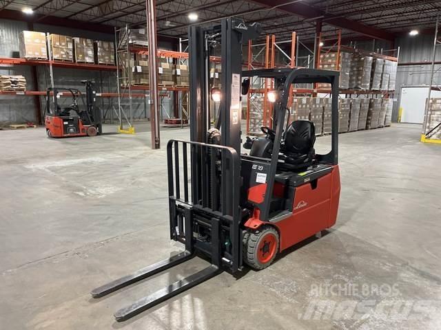 Linde E18 Elektrikli forkliftler