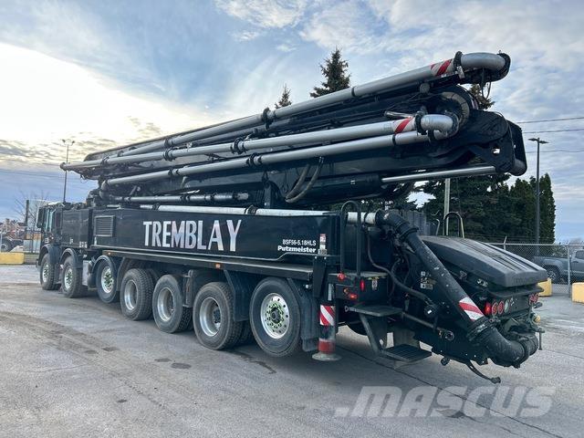 Mack TE 146 Beton pompaları