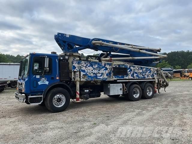 Mack TE64 Beton pompaları
