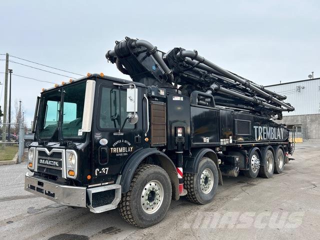 Mack TE84 Beton pompaları
