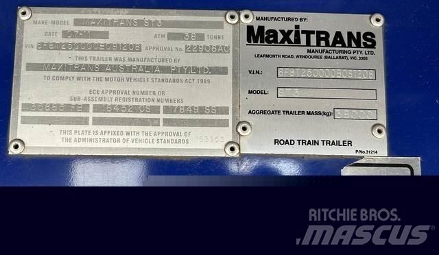 MaxiTrans  Flatbed römorklar
