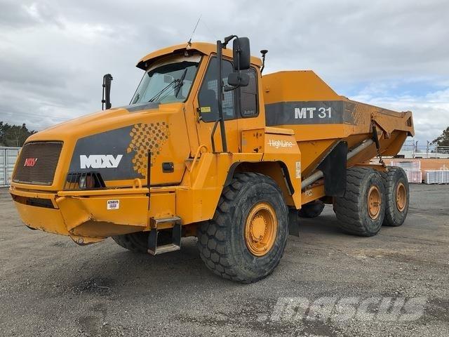 Moxy MT31 Belden kirma kaya kamyonu