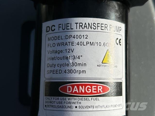  Olsen DD200 Yakıt ve katkı maddesi tankları
