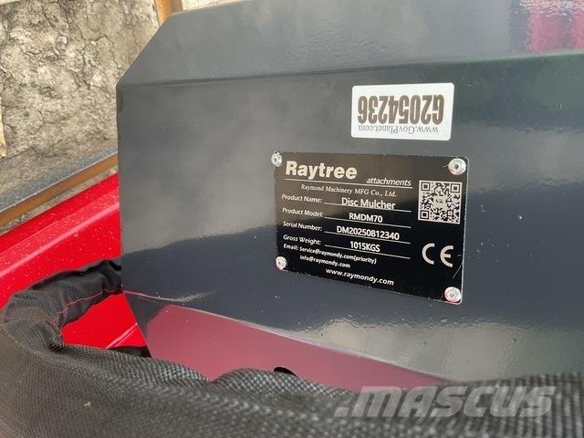  Raytree RMDM70 Ağaç parçalayıcılar