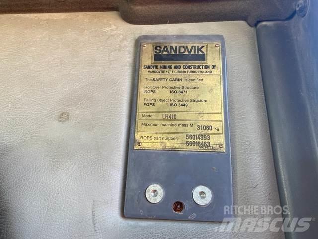 Sandvik LH410 Yer Altı Yükleyicileri