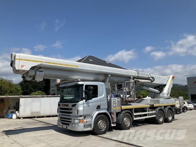 Scania P410LB Araç üstü platformlar