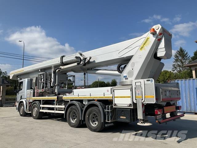Scania P410LB Araç üstü platformlar