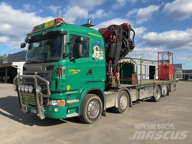 Scania R440LB Araç üzeri vinçler
