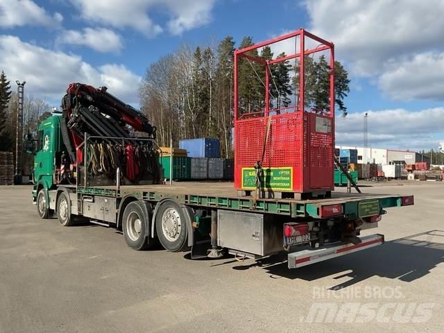 Scania R440LB Araç üzeri vinçler