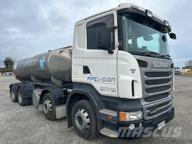 Scania R480 Su tankerleri