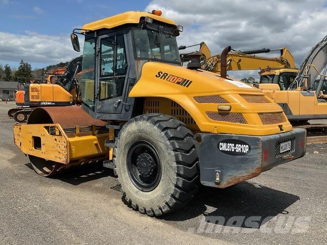 Shantui SR10P Tek tamburlu silindirler