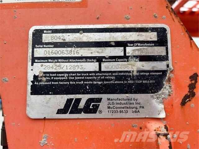 SkyTrak 8042 Teleskopik yükleyiciler