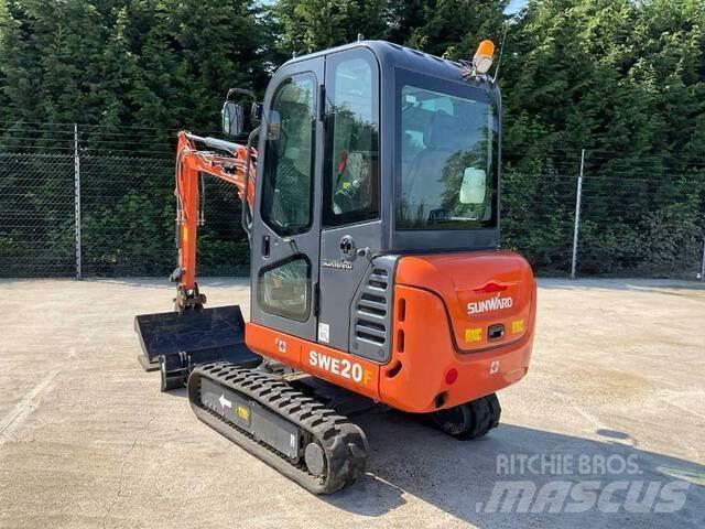 Sunward SWE20F Mini ekskavatörler, 7 tona dek