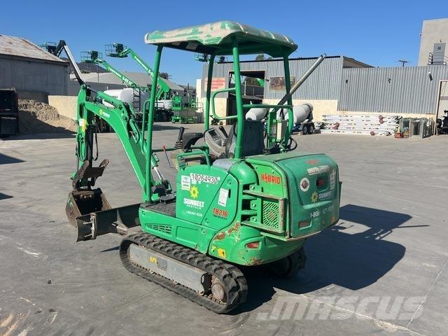Takeuchi TB216 Paletli ekskavatörler