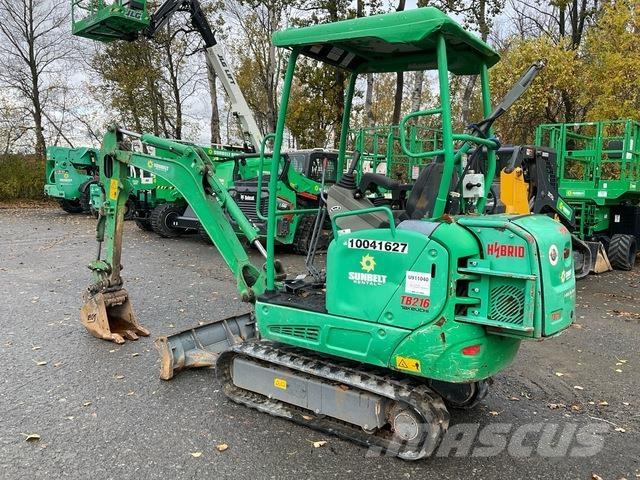 Takeuchi TB216 Paletli ekskavatörler