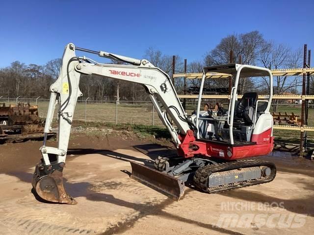 Takeuchi TB240 Paletli ekskavatörler