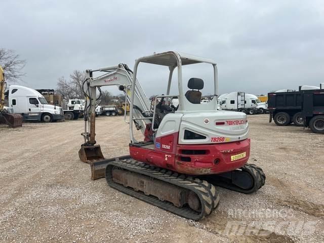 Takeuchi TB260 Paletli ekskavatörler