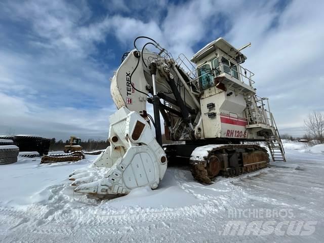 Terex RH120E Ön Kepçeli Ekskavatörler