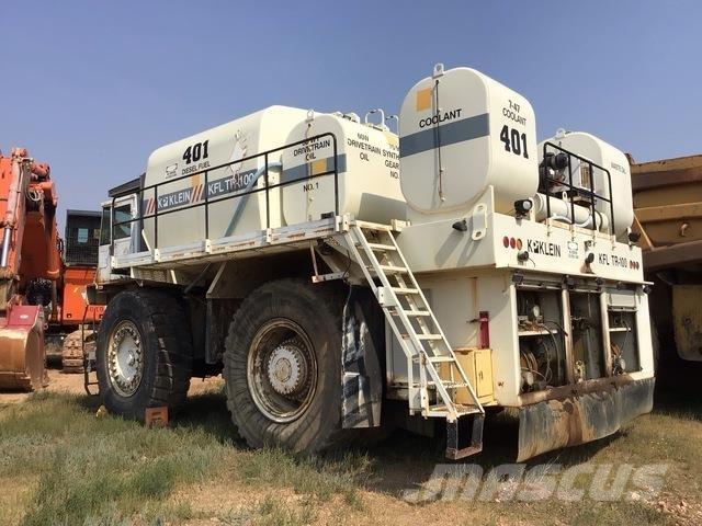 Terex TR-100 Belden kirma kaya kamyonu