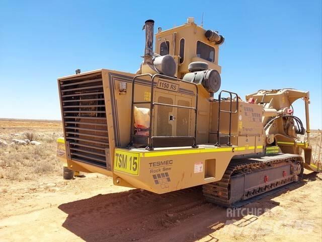 Tesmec 1150 RS Kaya ve Beton Testereleri