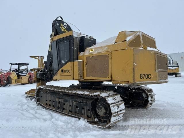 Tigercat 870C Ağaç kesici istifleyiciler