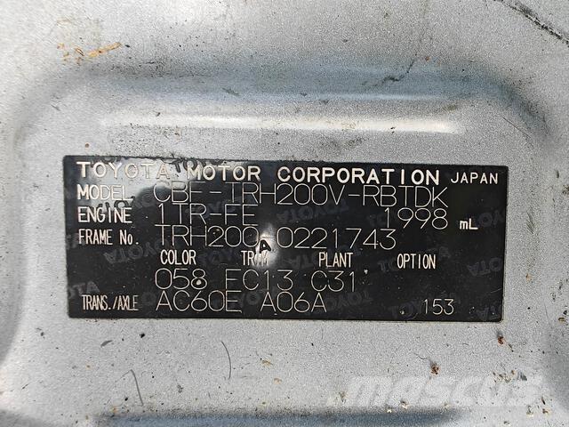 Toyota Hiace Minibüsler