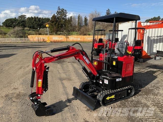 Vicsec VC15J-R Mini ekskavatörler, 7 tona dek