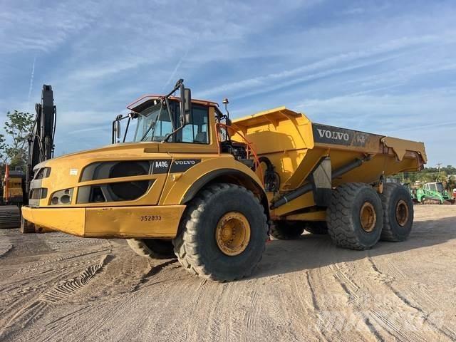 Volvo A40G Belden kirma kaya kamyonu