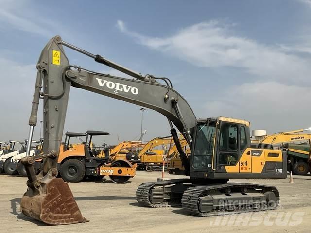 Volvo EC210D Paletli ekskavatörler