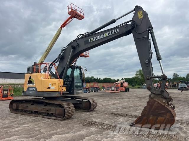 Volvo ECR235EL Paletli ekskavatörler