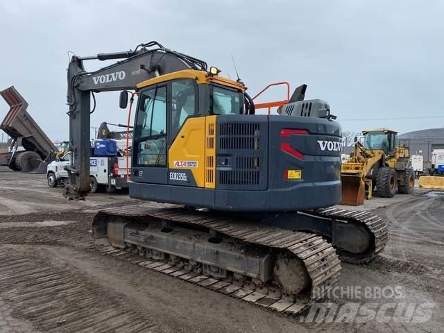 Volvo ECR235EL Paletli ekskavatörler