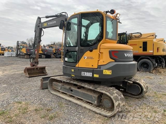 Volvo ECR88D Paletli ekskavatörler