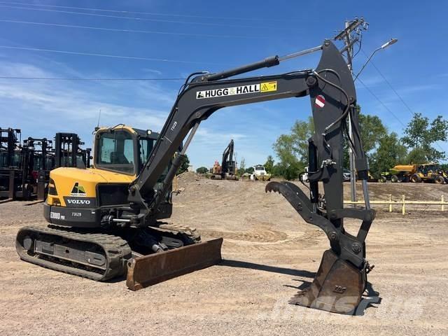 Volvo ECR88D Paletli ekskavatörler