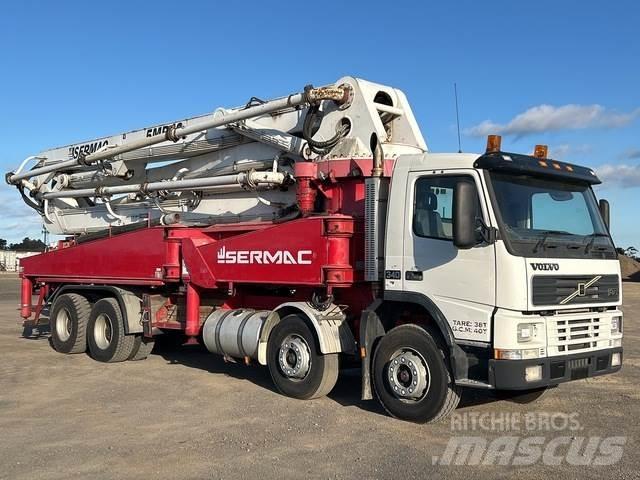 Volvo FM12 Beton pompaları