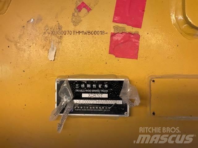 XCMG XDA50H Belden kirma kaya kamyonu