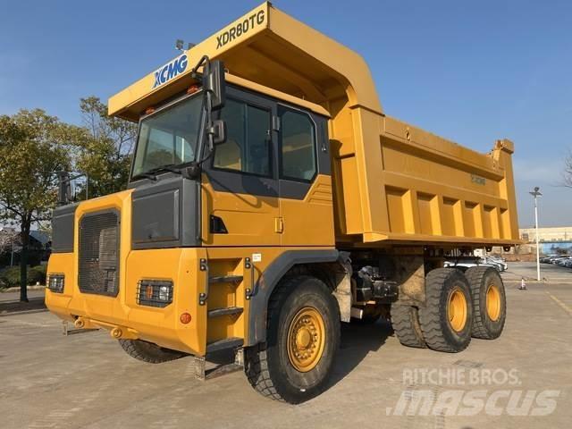 XCMG XDR80T Belden kirma kaya kamyonu