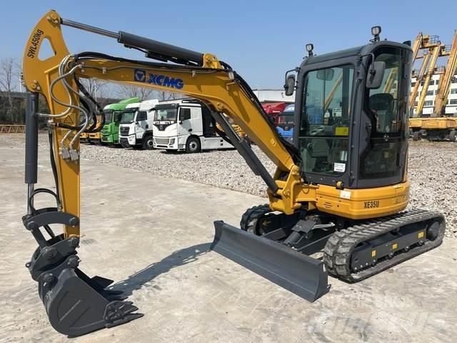 XCMG XE35U Mini ekskavatörler, 7 tona dek