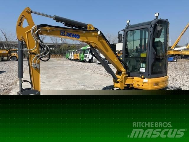 XCMG XE35U Mini ekskavatörler, 7 tona dek