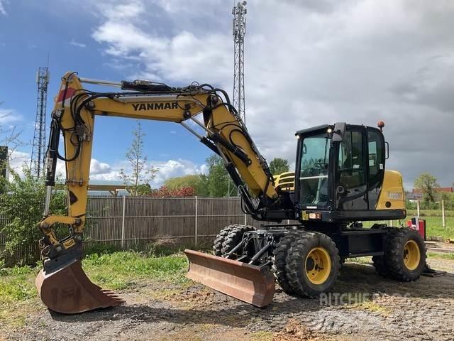 Yanmar B110W Lastik tekerli ekskavatörler